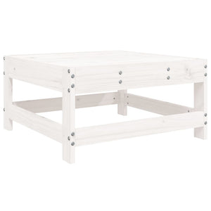 Set Divani da Giardino 8 pz in Legno Massello di Pino Bianco 3250581