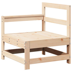 Set Salotto da Giardino 7 pz in Legno Massello di Pino
