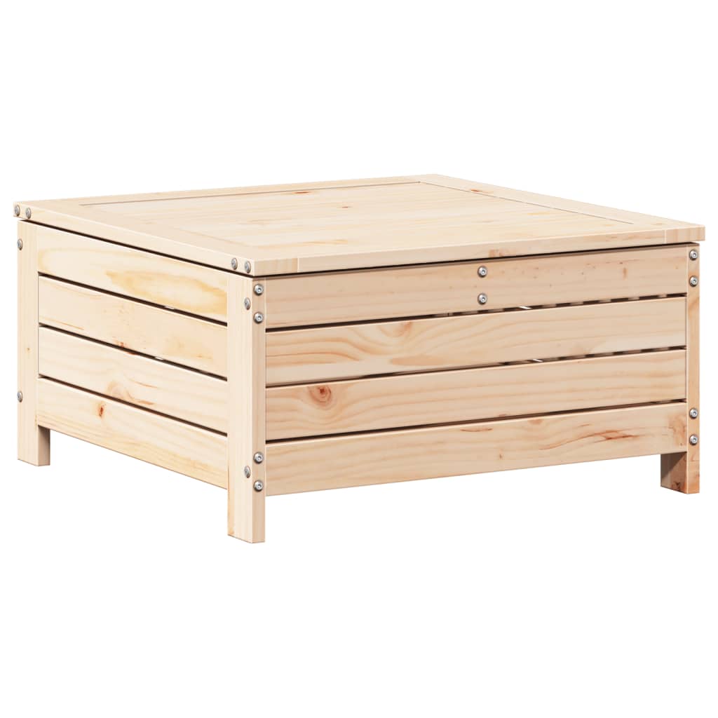 Set Salotto da Giardino 7 pz in Legno Massello di Pino