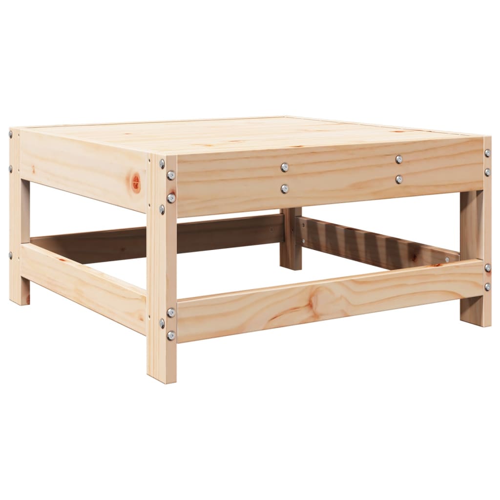 Set Salotto da Giardino 7 pz in Legno Massello di Pino