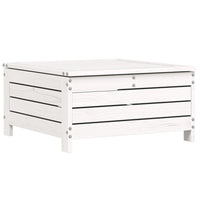 Set Salotto da Giardino 5 pz Bianco in Legno Massello di Pino 3250829