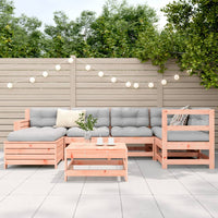 Set Divani da Giardino 7 pz in Legno Massello Abete Douglas 3250918