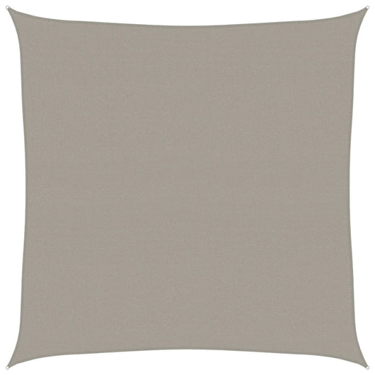 Vela Parasole 160 g/m² Quadrata Grigio Chiaro 4,5x4,5 m in HDPE 4001969