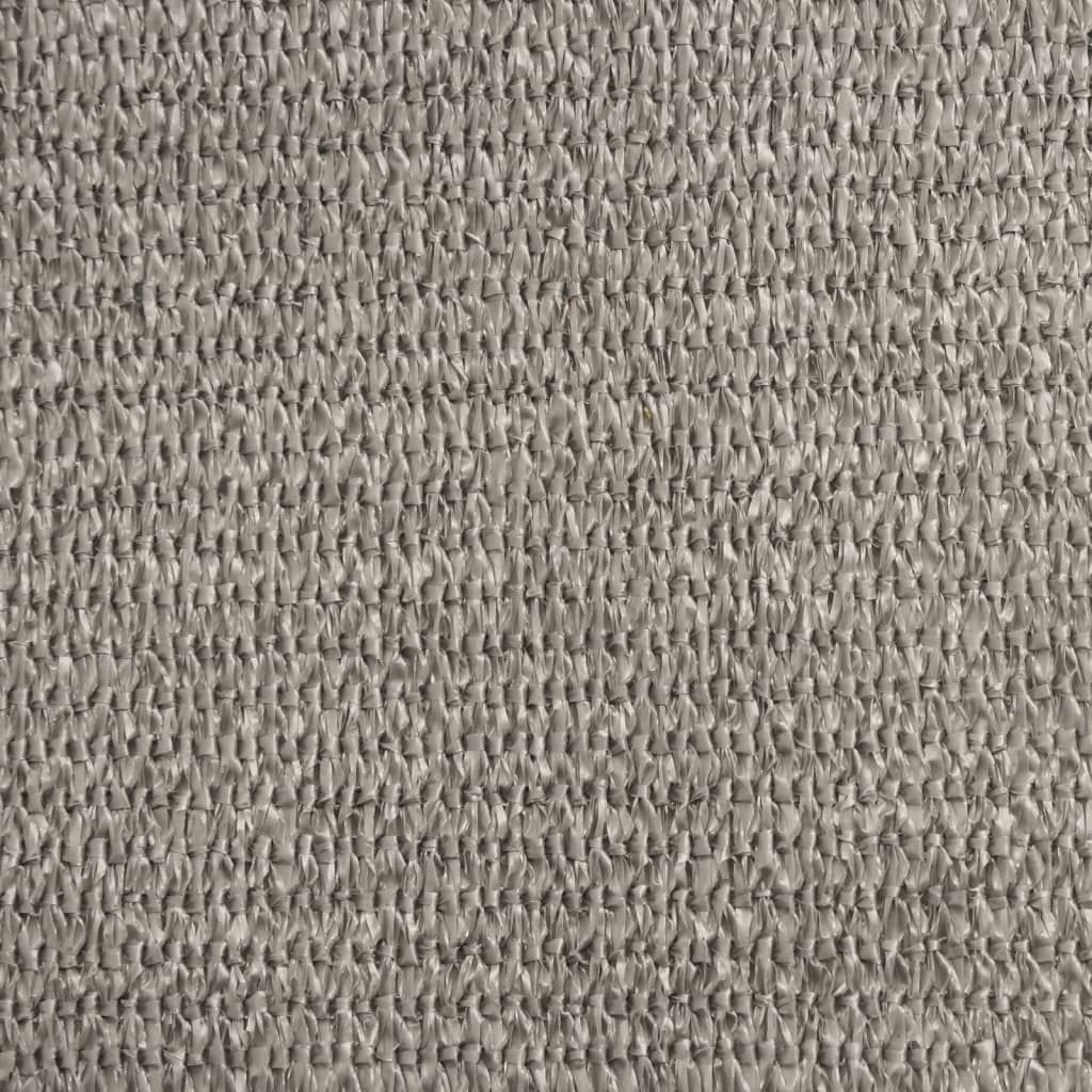 Vela Parasole 160 g/m² Quadrata Grigio Chiaro 7x7 m in HDPE 4001972