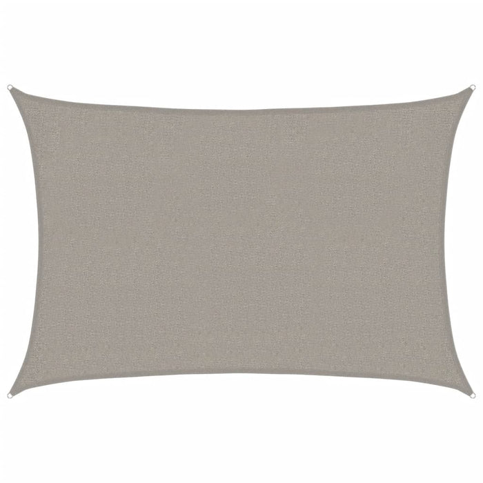 Vela Parasole 160 g/m² Rettangolare Grigio Chiaro 2x3 m in HDPE 4001974