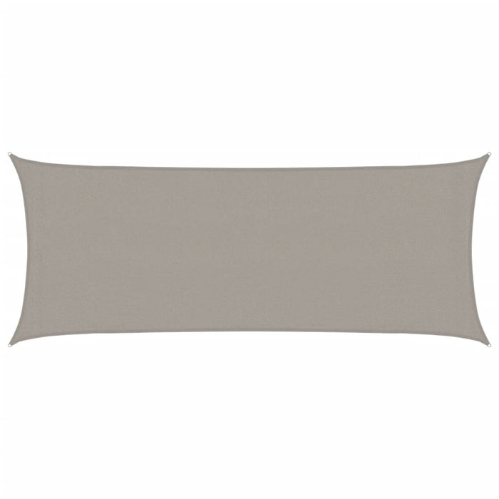 Vela Parasole 160 g/m² Rettangolare Grigio Chiaro 2x4,5 m HDPE 4001977