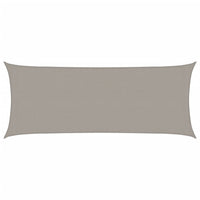 Vela Parasole 160 g/mÂ² Rettangolare Grigio Chiaro 2x4,5 m HDPE