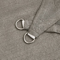 Vela Parasole 160 g/m² Rettangolare Grigio Chiaro 2,5x4 m HDPE 4001981