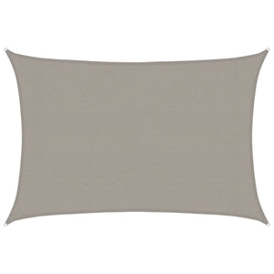 Vela Parasole 160 g/m² Rettangolare Grigio Chiaro 3x4 m in HDPE 4001984