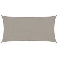 Vela Parasole 160 g/m² Rettangolare Grigio Chiaro 3x6 m in HDPE 4001987