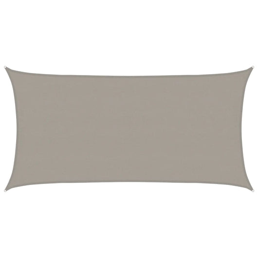 Vela Parasole 160 g/m² Rettangolare Grigio Chiaro 4x7 m in HDPE 4001992