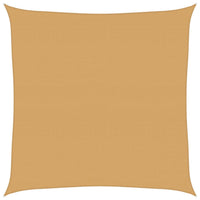 Vela Parasole 160 g/m² Quadrata Sabbia 4x4 m in HDPE 4002023