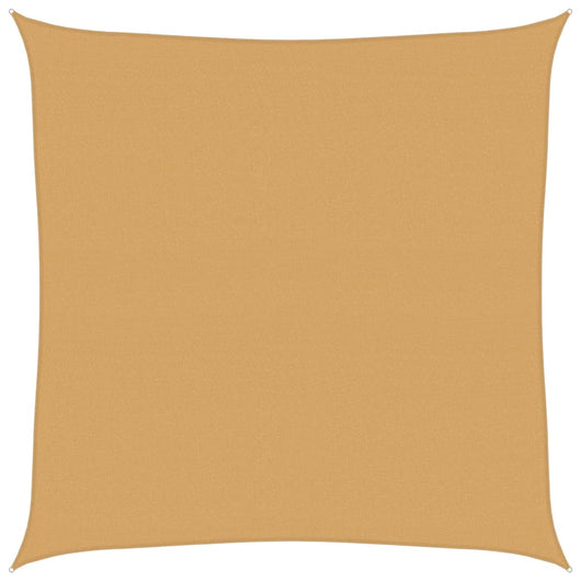 Vela Parasole 160 g/m² Quadrata Sabbia 4x4 m in HDPE 4002023