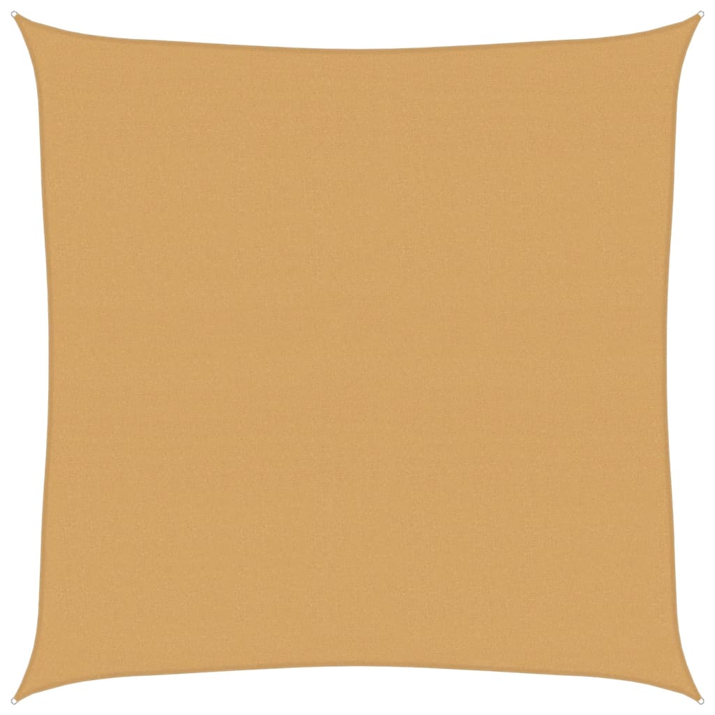Vela Parasole 160 g/m² Quadrata Sabbia 7x7 m in HDPE 4002027