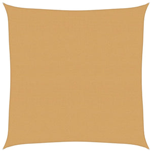 Vela Parasole 160 g/m² Quadrata Sabbia 7x7 m in HDPE 4002027