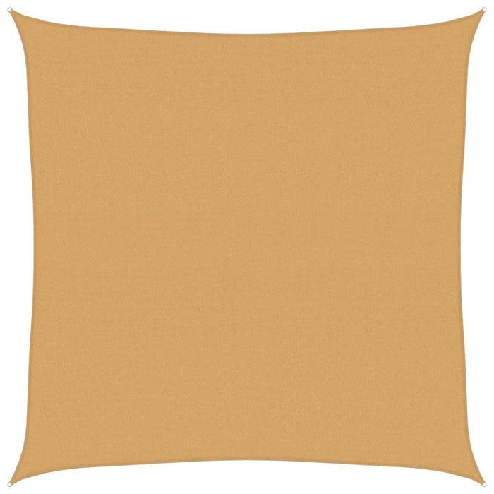 Vela Parasole 160 g/m² Quadrata Sabbia 7x7 m in HDPE 4002027