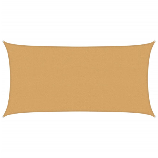 Vela Parasole 160 g/m² Rettangolare Sabbia 2x3,5 m in HDPE 4002030