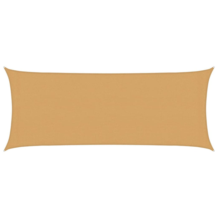 Vela Parasole 160 g/m² Rettangolare Sabbia 2x4,5 m in HDPE 4002032