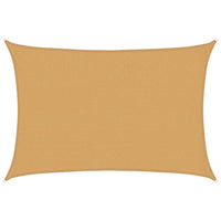 Vela Parasole 160 g/m² Rettangolare Sabbia 2,5x3,5 m in HDPE 4002035
