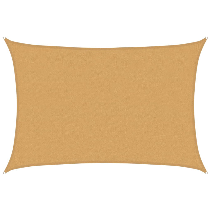 Vela Parasole 160 g/m² Rettangolare Sabbia 2,5x3,5 m in HDPE 4002035