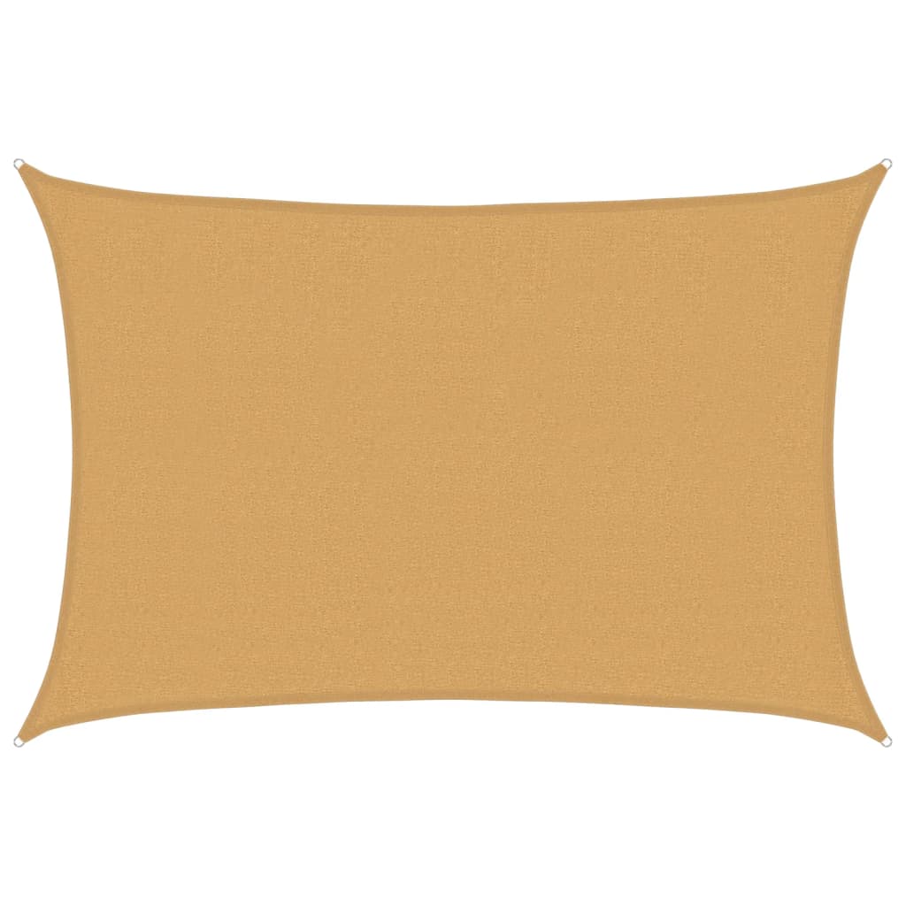 Vela Parasole 160 g/m² Rettangolare Sabbia 2,5x4 m in HDPE 4002036