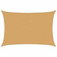 Vela Parasole 160 g/m² Rettangolare Sabbia 3x4 m in HDPE 4002039