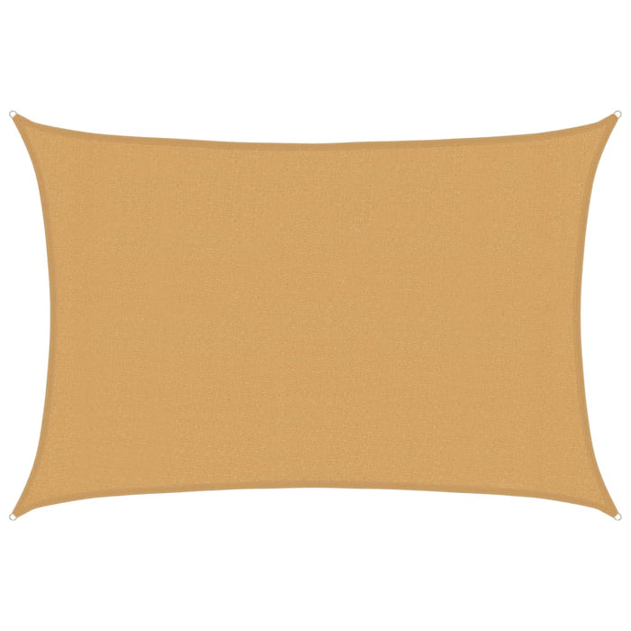Vela Parasole 160 g/m² Rettangolare Sabbia 3x5 m in HDPE 4002041