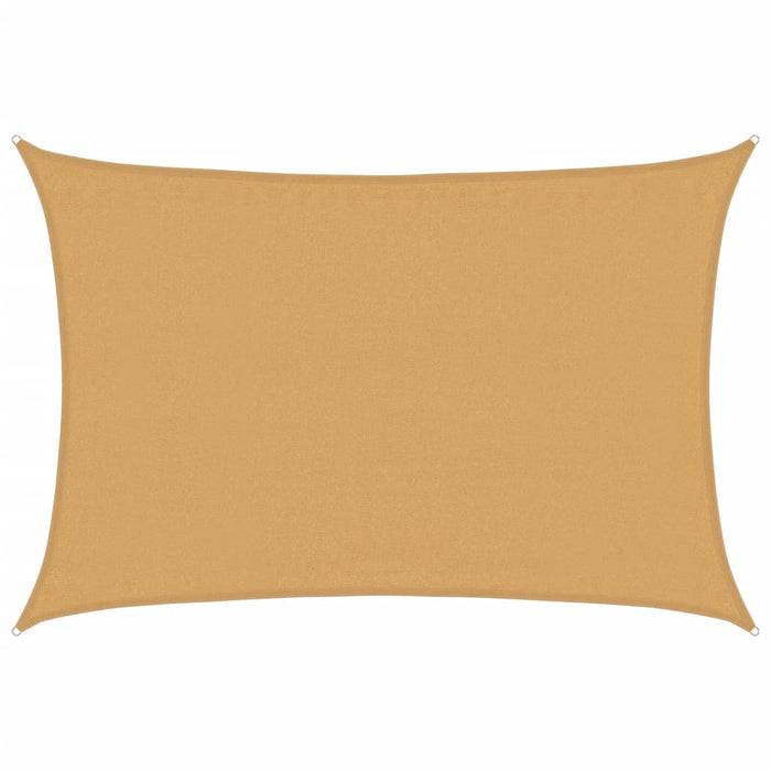 Vela Parasole 160 g/m² Rettangolare Sabbia 3,5x4,5 m in HDPE 4002043