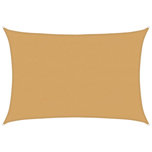 Vela Parasole 160 g/m² Rettangolare Sabbia 4x6 m in HDPE 4002046