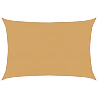 Vela Parasole 160 g/m² Rettangolare Sabbia 5x6 m in HDPE 4002048