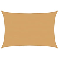 Vela Parasole 160 g/m² Rettangolare Sabbia 5x7 m in HDPE 4002049