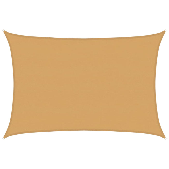 Vela Parasole 160 g/m² Rettangolare Sabbia 5x7 m in HDPE 4002049