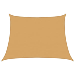 Vela Parasole 160 g/m² Trapezio Grigio Chiaro 4/5x3 m in HDPE