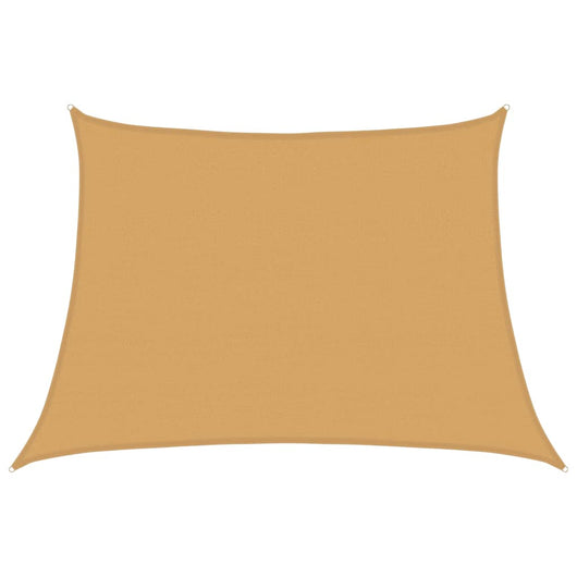 Vela Parasole 160 g/m² Trapezio Grigio Chiaro 4/5x3 m in HDPE