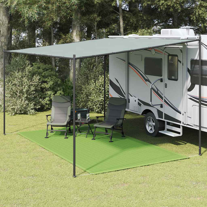 Tappeto da Tenda Verde Chiaro 250x400 cm HDPE 4002275