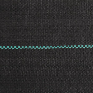 vidaXL Membrana Antierbacce Nera 1,5x100 m in PP