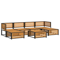 Set Divano da Giardino 7 pz con Cuscini Legno Massello Acacia 3214927