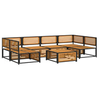 Set Divano da Giardino 7 pz con Cuscini Legno Massello Acacia 3214928