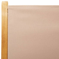 vidaXL Sedie Giardino Reclinabili 8pz Tortora Tessuto e Legno Massello