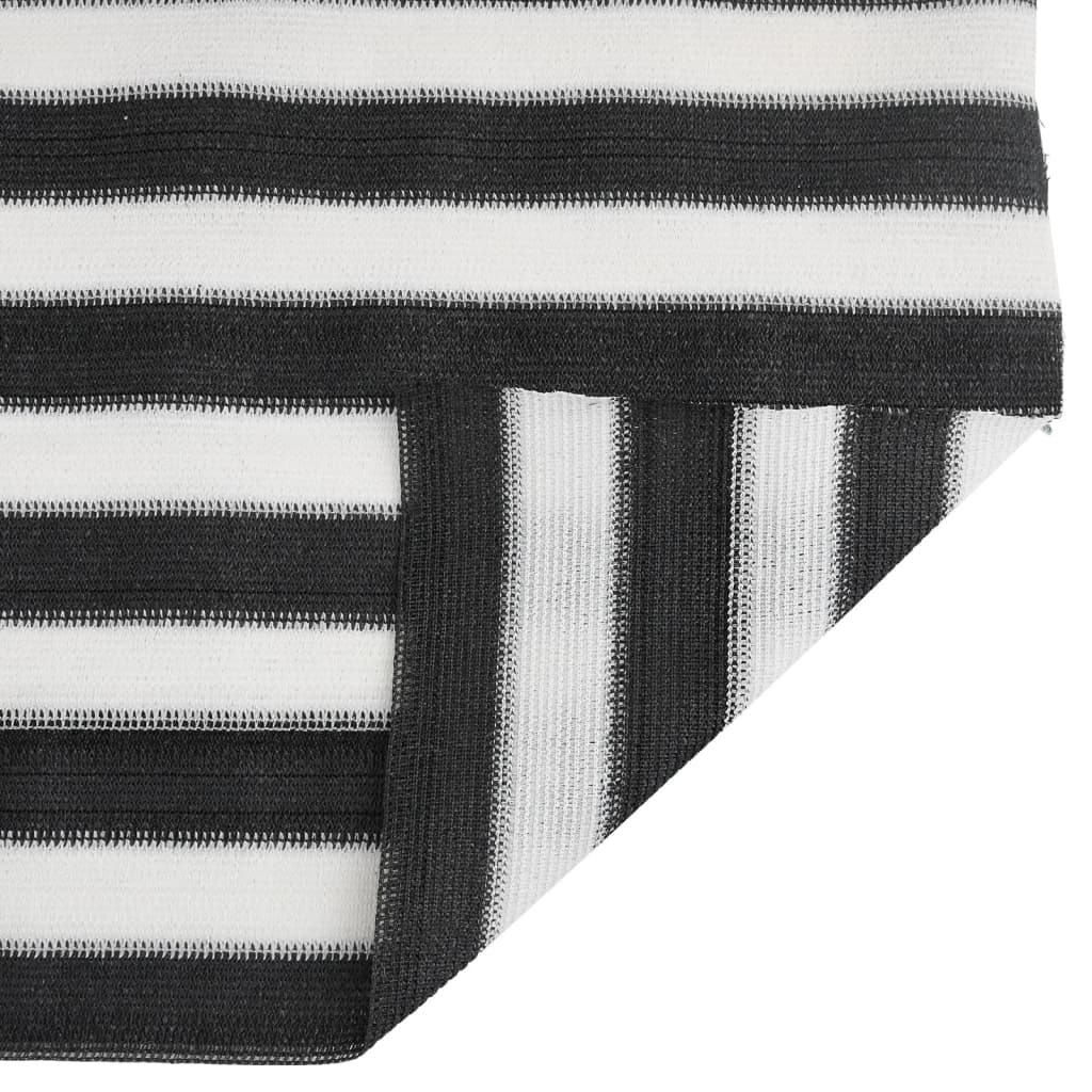 Rete per Privacy Antracite e Bianca 1,2x25 m in HDPE 75 g/m²