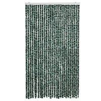 Tenda Antimosche Verde e Bianca 118x220 cm in Ciniglia 4004887