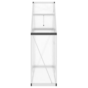 Serra con Base Argento 169x58x195 cm in Alluminio