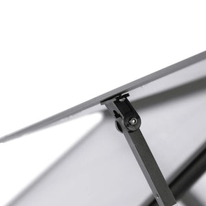 vidaXL Telaio Serra con Base Antracite 169x58x195 cm in Alluminio