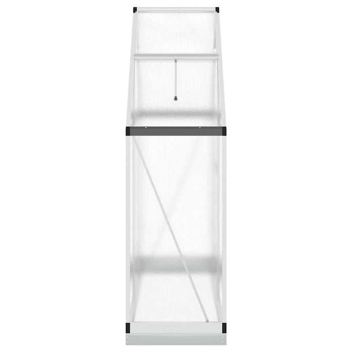 Telaio Serra con Base Argento 169x58x202 cm in Alluminio