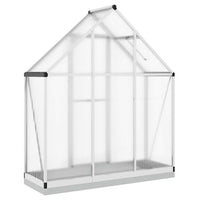 Telaio Serra con Base Argento 169x58x202 cm in Alluminio