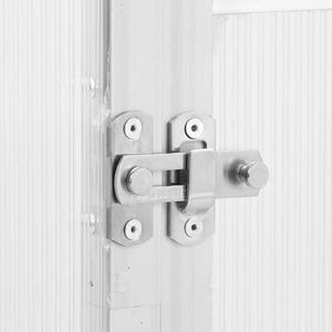 Telaio Serra con Base Argento 169x58x202 cm in Alluminio 4005819