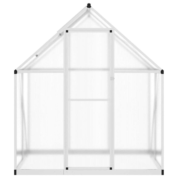 Telaio Serra con Base Argento 169x114x195 cm in Alluminio