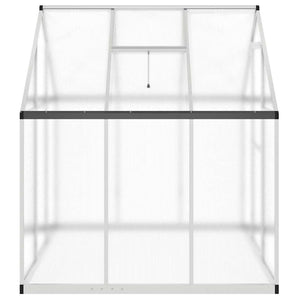 Telaio Serra con Base Argento 169x169x195 cm in Alluminio