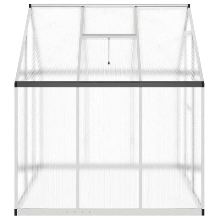 Telaio Serra con Base Argento 169x169x195 cm in Alluminio