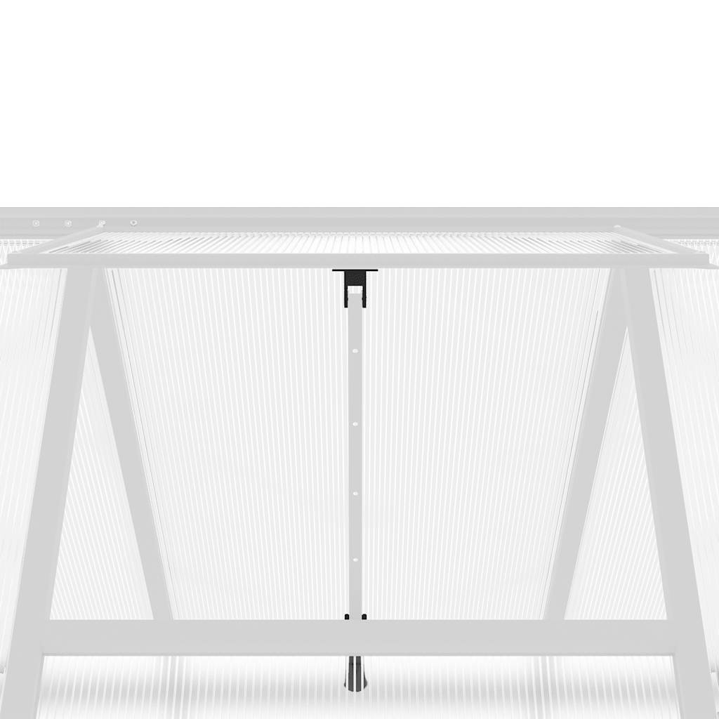 Telaio Serra con Base Argento 169x169x202 cm in Alluminio 4005831